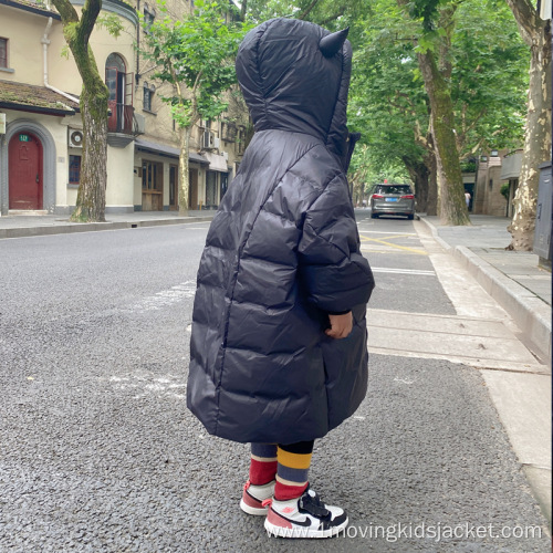 Children's Down Jacket Little Devil Mid-Length